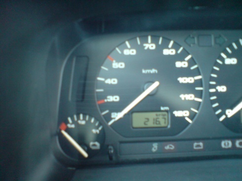 - Konec jzdy 216km pjezd do Prahy -